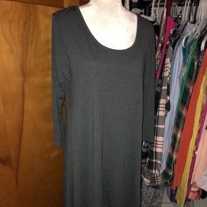 NWOT Grey Asymmetrical Dress